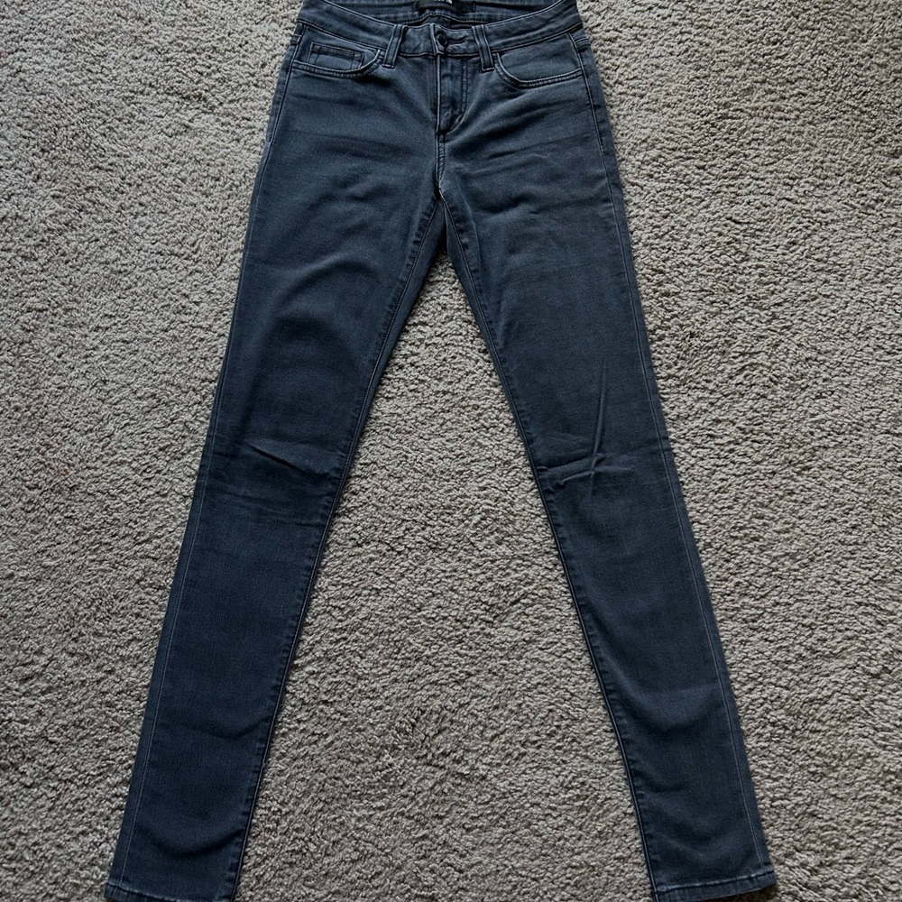 Joe’s Women’s Mid Rise Skinny Jeans Size 25 Black Stretch Denim Jeans Casual